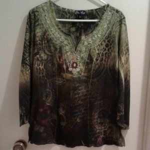 Boho Beaded Tunic
